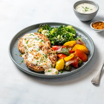 Low Carb Chicken with Roasted Veggies