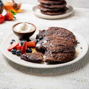 Blueberry &  Banana Pancakes