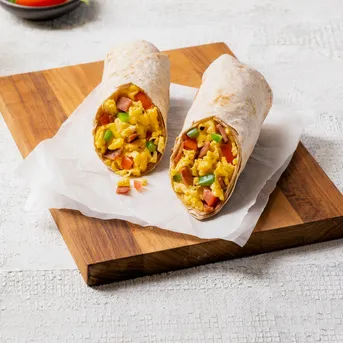 Egg & Bacon AM Burrito