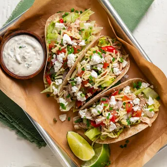 Chicken Shawarma Taco