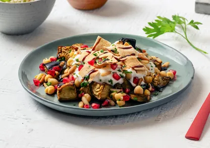 Eggplant Fatteh