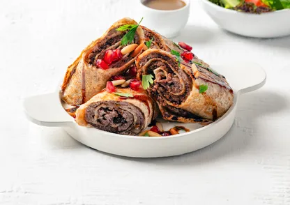 Mediterranean Beef Rolls