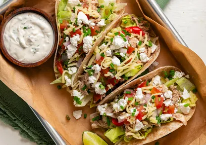 Chicken Shawarma Taco