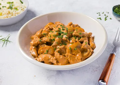 Beef Stroganoff