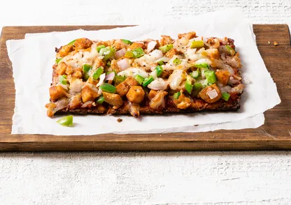 BBQ Chicken Pizza Slice