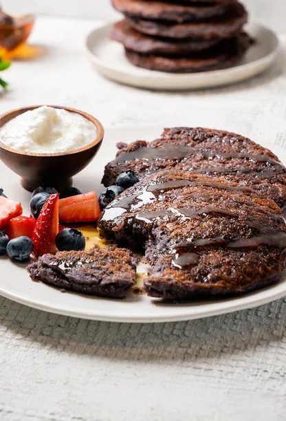 Blueberry &  Banana Pancakes