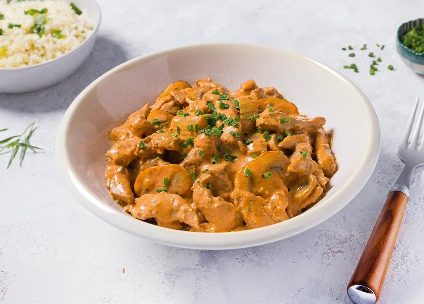 Beef Stroganoff