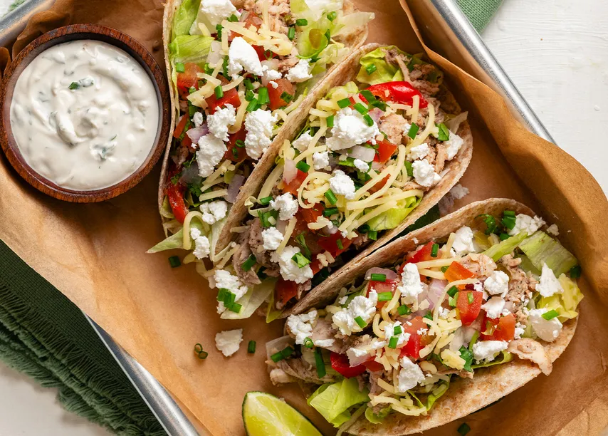 Chicken Shawarma Taco